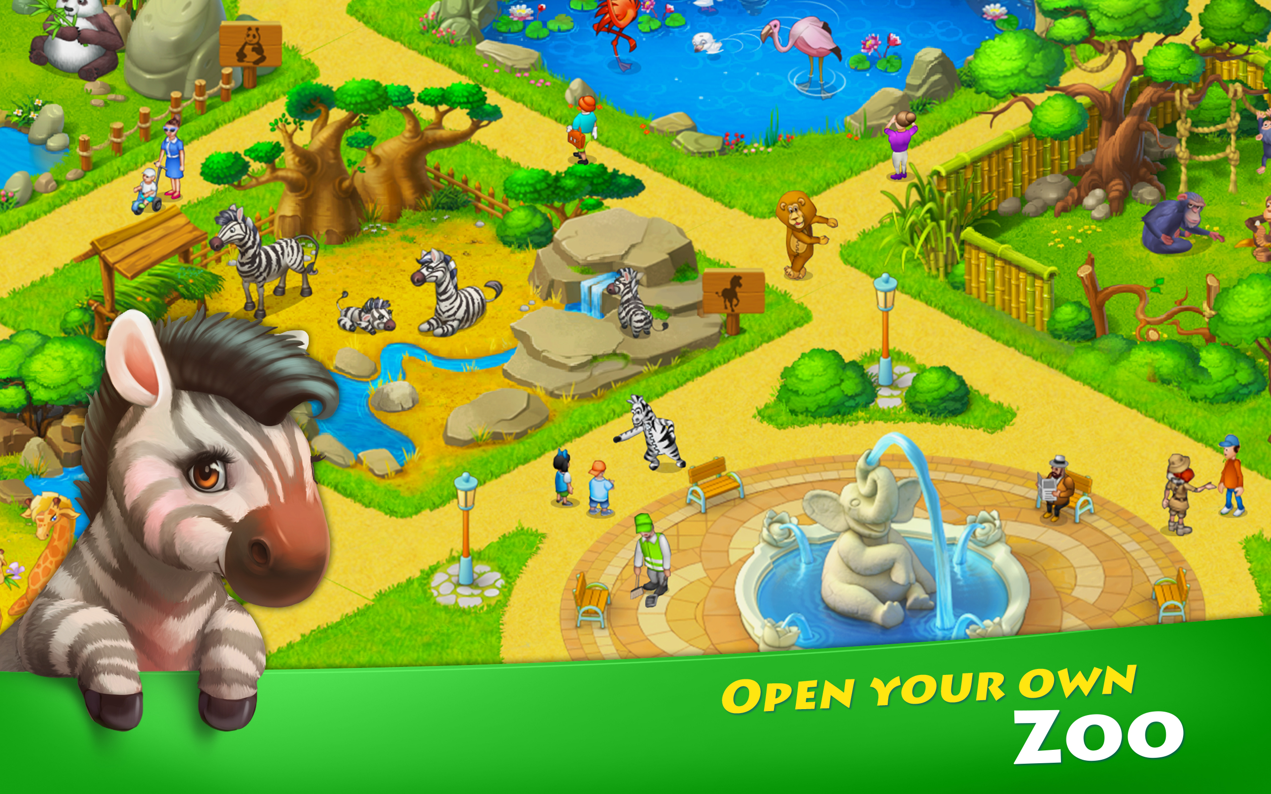 Zoo Life: Animal Park Game instal the new for ios